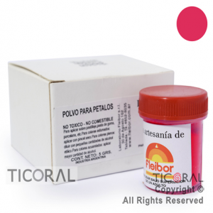 POLVO PARA PETALOS FLEIBOR FLUO POLVO MAGENTA 5GR x 4